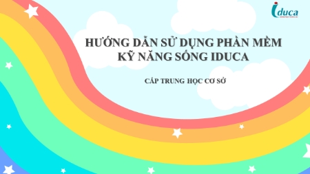 Sử dụng hệ thống trực tuyến IDUCA -Cấp THCS